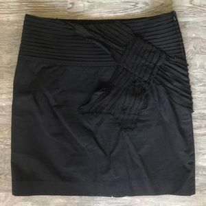 Anthropologie Black Mini Skirt
